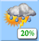 Tuesday: Chance Showers And Thunderstorms