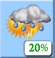 This Afternoon: Slight Chance Showers And Thunderstorms